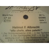 HELMUT F. ALBRECHT ALLO CHEFE, ALLES PALLETI!