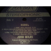 JOHN MILES REBEL