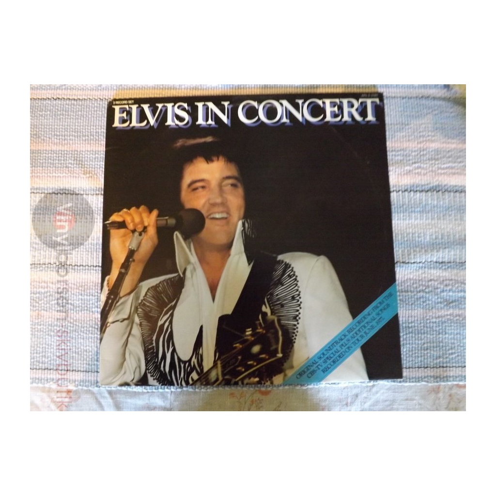 ELVIS IN CONCERT  2LP