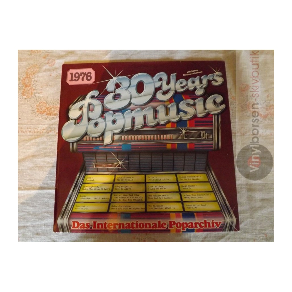 V/A 30 YEARS  POPMUSIC 1976 