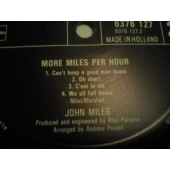 JOHN MILES MORE MILES PER HOUR