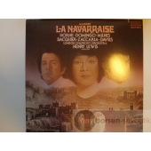 MASSENET-LA NAVARRAISE-HORNE  DOMINGO MILNES BACQUIER ZACCARIA DAVIES     INSERT