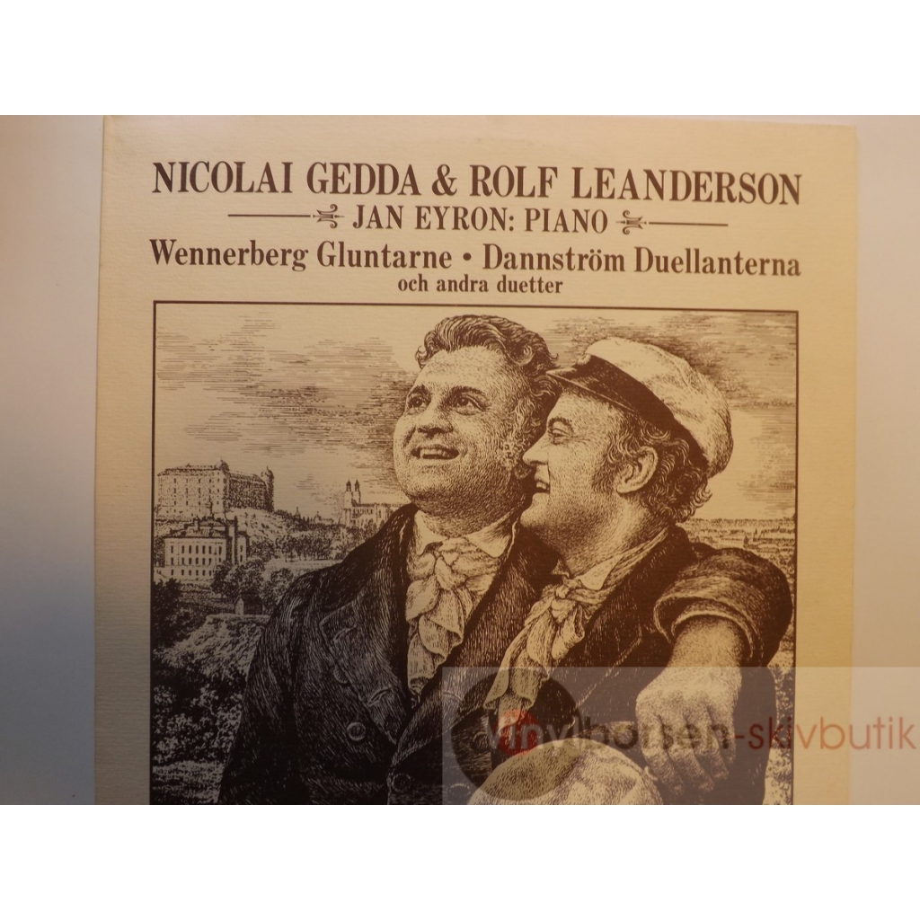 N.GREDDA&R.LEANDERSON  SVENSKA DUETTER   INSERT