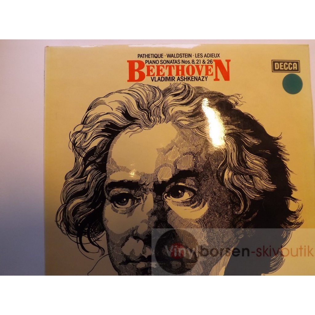 BEETHOVEN :VLADIMIR ASHKENAZY  PIANO SONATAS NOS.8,21&26