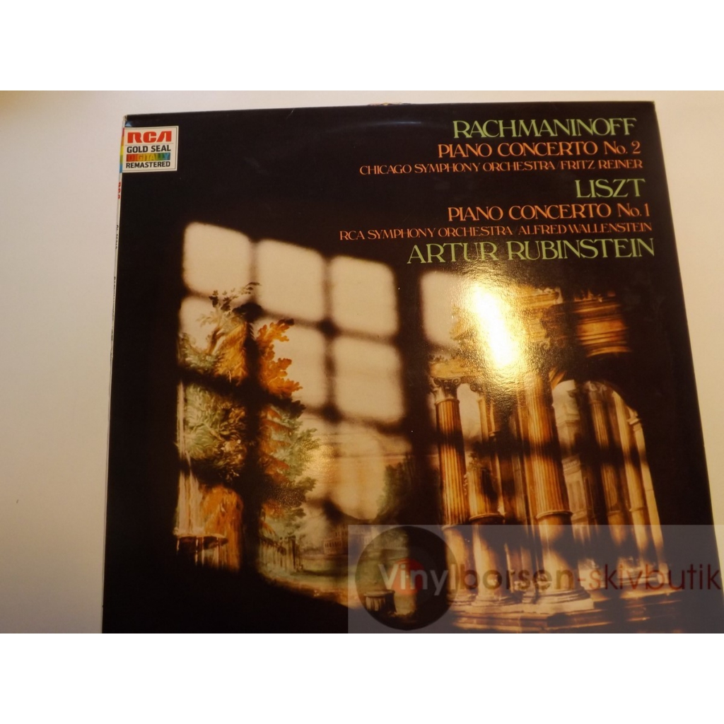 RACHMANINOFF/LISZT/RUBINSTEIN  PIANO CONCERTONO.2/P.C.NO.1