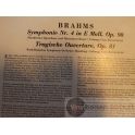 BRAHMS  S. NR.4 IN E-MOLL, OP.98  TRAGISCHE OUVERTURE,OP.81