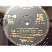 BACH  KANTATEN 67 108 HALT IM GEDÄCHTNIS JESUM CHRIST DECCA