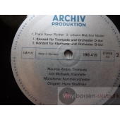 J.HAYDN/M.HAYDN/F.X RICHTER:TROMPETENKONZERTE  CLARINET CONCERTO  ARCHIV PRODUKTION