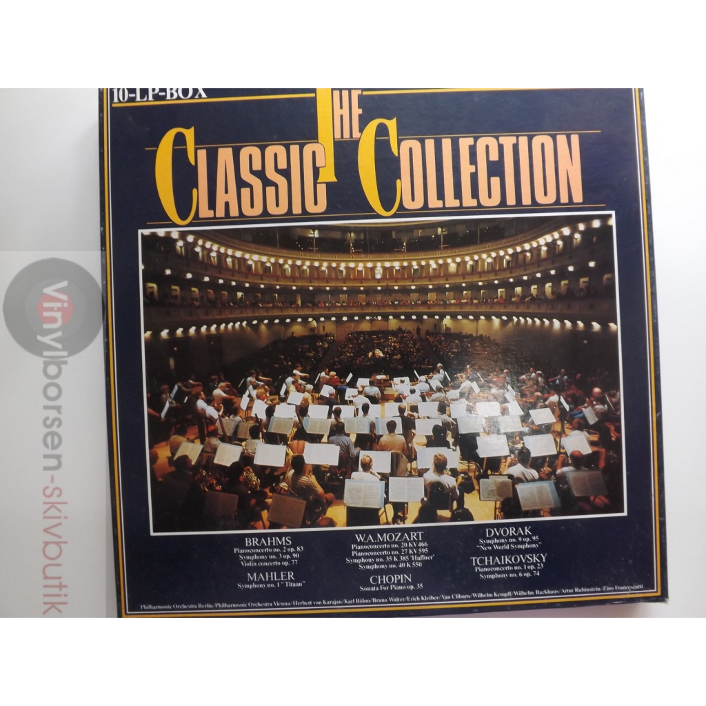 CLASSIC COLLECTION 10LP:BRAHMS, MOZART,MAHLER,CHOPIN,DVORAK,TCHAIKOVSKY   DVORAK VG+