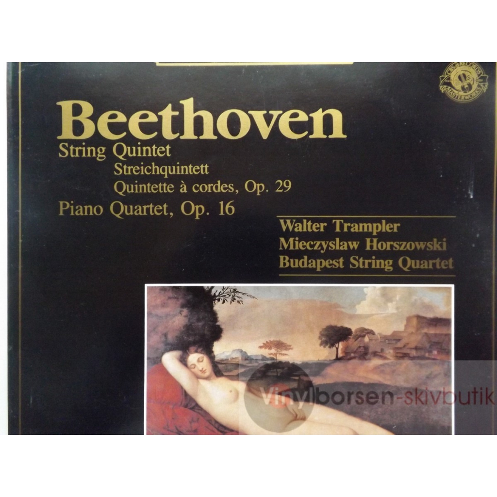 BEETHOVEN QUINTET OP.29/QUARTET OP.16  TRAMPLER-HORSZOWSKI