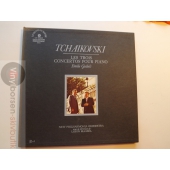 TCHAIKOVSKI  LES TROIS CONCERTOS POUR PIANO  BOX2LP INSERT CERTIFICAT