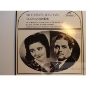 PUCCINI: LA BOHEME  SIR THOMAS BEECHAM   BOX 2LP