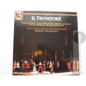 VERDI: IL TROVATORE   KARAJAN  BOX 2LP INSERT