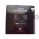 VERDI: IL TROVATORE   KARAJAN  BOX 2LP INSERT