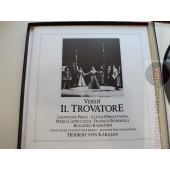 VERDI: IL TROVATORE   KARAJAN  BOX 2LP INSERT