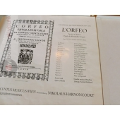 MONTEVERDI   L` ORFEO  BOX 3LP INSERT 