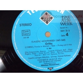 MONTEVERDI   L` ORFEO  BOX 3LP INSERT 