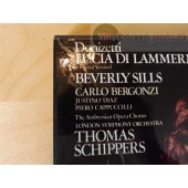 DIONIZETTI  LUCIA DI LAMMERMOOR  SILLS BERGONZI SCHIPPERS BOX 3LP INSERT