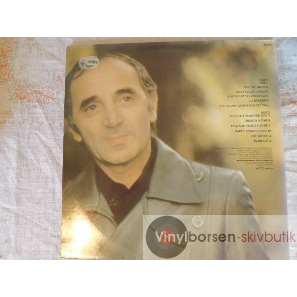 CHARLES AZNAVOUR   