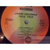 JANNE GOLDMAN  TACK,TACK