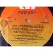 MEN AT WORK  BUSINESS AS USUAL