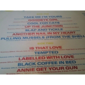 SQEEZE	SINGLES-45`S UNDER
