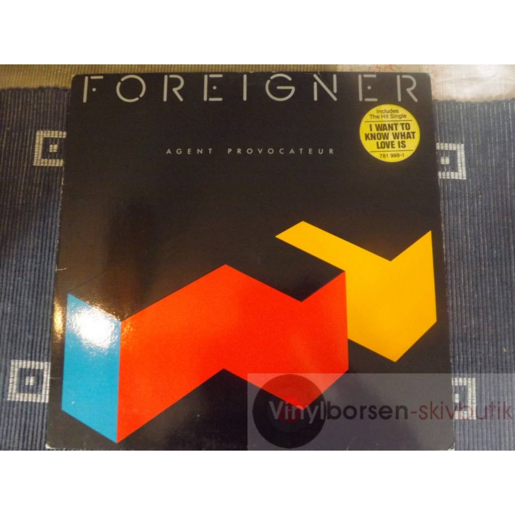 FOREIGNER  AGENT PROVOCATEUR