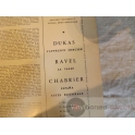 DUKAS RAVEL CHABRIER