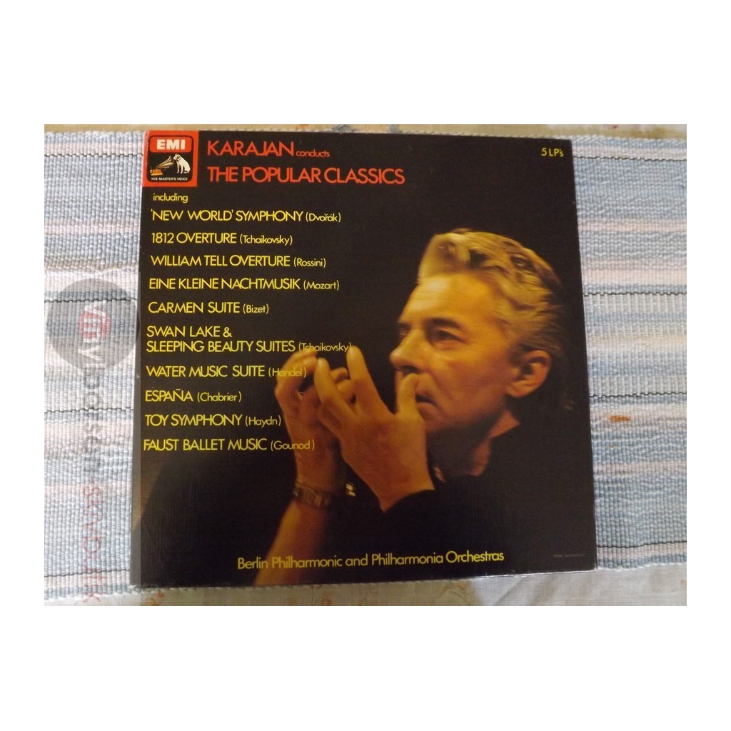 THE POPULAR CLASSICS  KARAJAN   