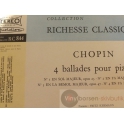 CHOPIN 4 BALLADES  