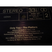 THE PLATTERS ONLY YOU 2LP