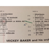 MICKEY BAKER and his orchestra