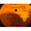 ANN-LOUISE YOU OUGHT TO WRITE