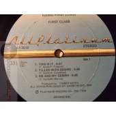 FIRST CLASS
