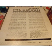 THE HARRY EDISON QUARTET THE INVENTIVE MR. EDISON