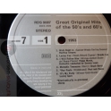 V/A GREAT ORIGINAL HITS OF THE `50S AND `60S 