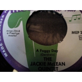 THE JACKIE Mc LEAN QUINTET 7´´UP   A FOGGY DAY JAZZ