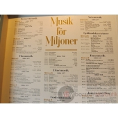 V/A MUSIK FÖR MILJONER