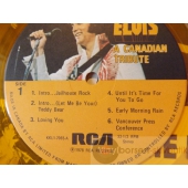 ELVIS PRESLEY  GUL SKIVA