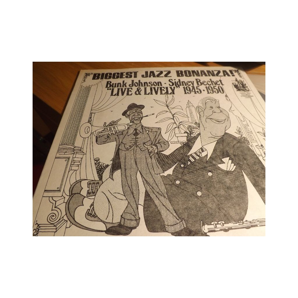 BUNK JOHNSON "NM WAX / LTD" Biggest Jazz Bonanza! TRANS-A
