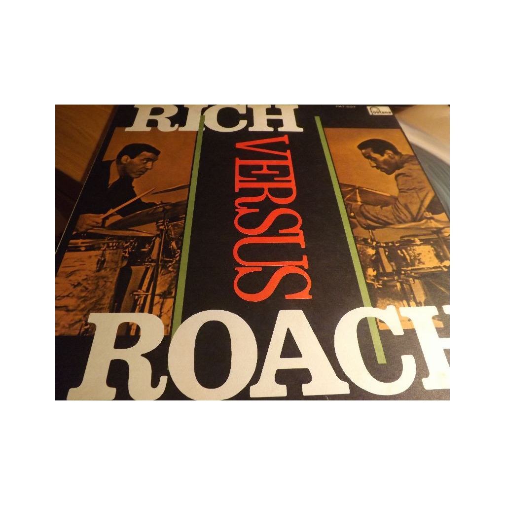 BUDDY RICH "NM WAX" & MAX ROACH Rich Versus Roach PAT-507