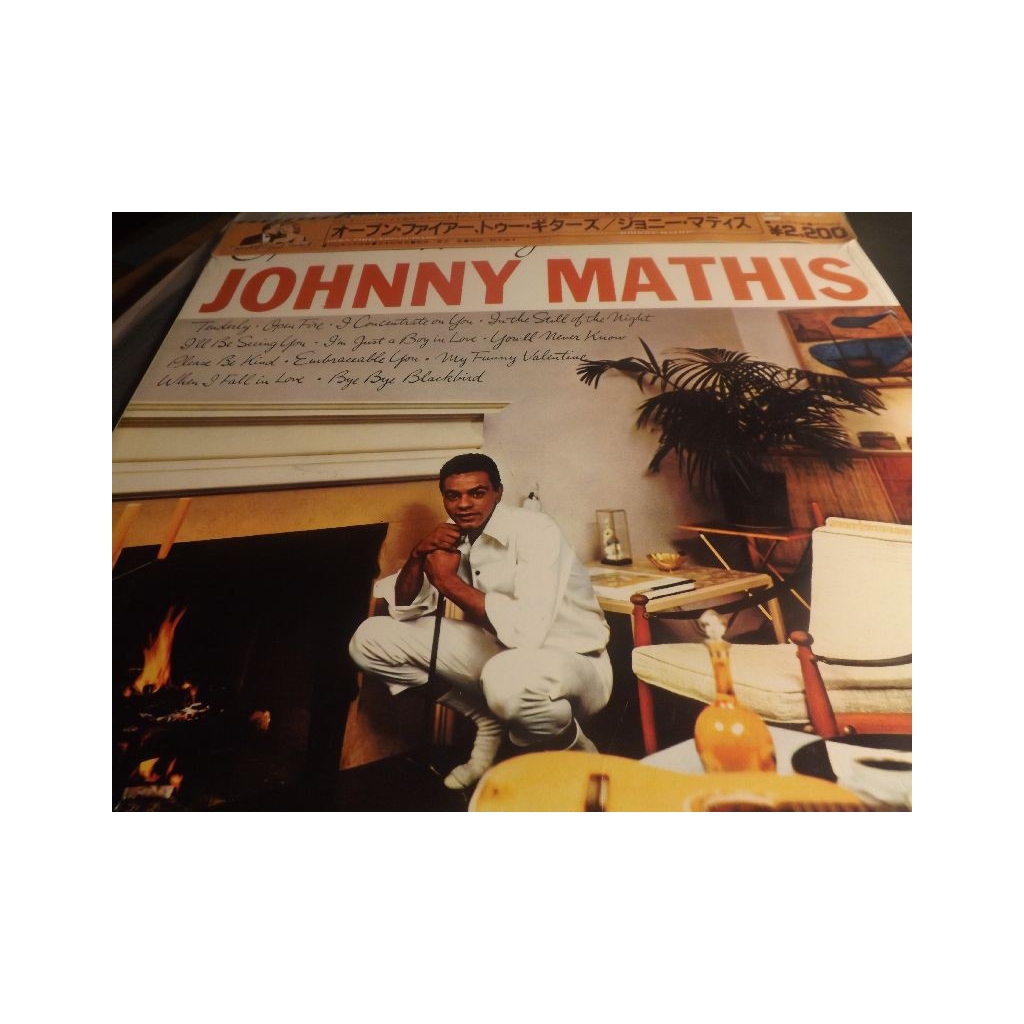 JOHNNY MATHIS "Promo / LTD" Open Fire, Two 22AP 2728 JP O