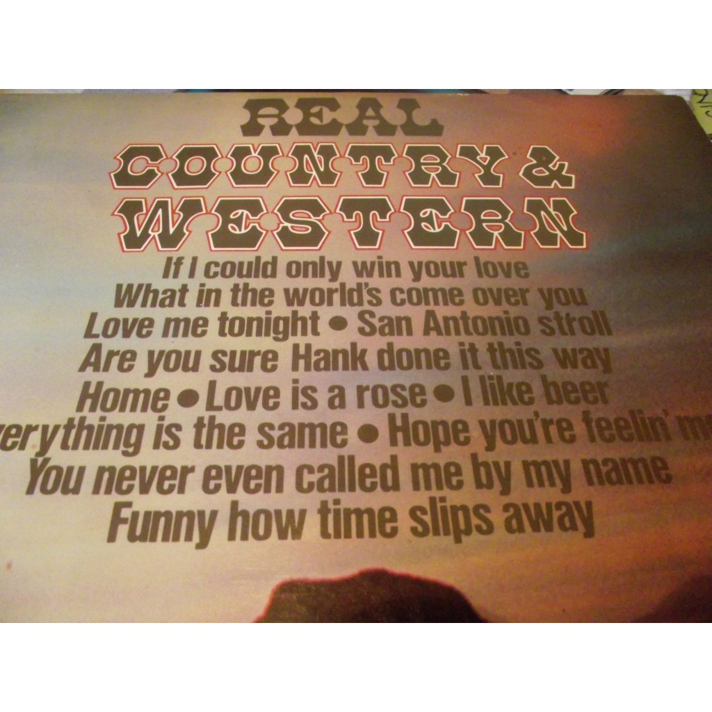 REAL COUNTRY&WESTERN 