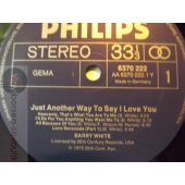 BARRY WHITE  