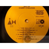 GILBERT O`SULLIVAN   