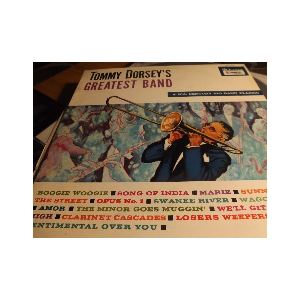 TOMMY DORSEY Greatest Band 20F-5004 JP JAZZ LP c4882