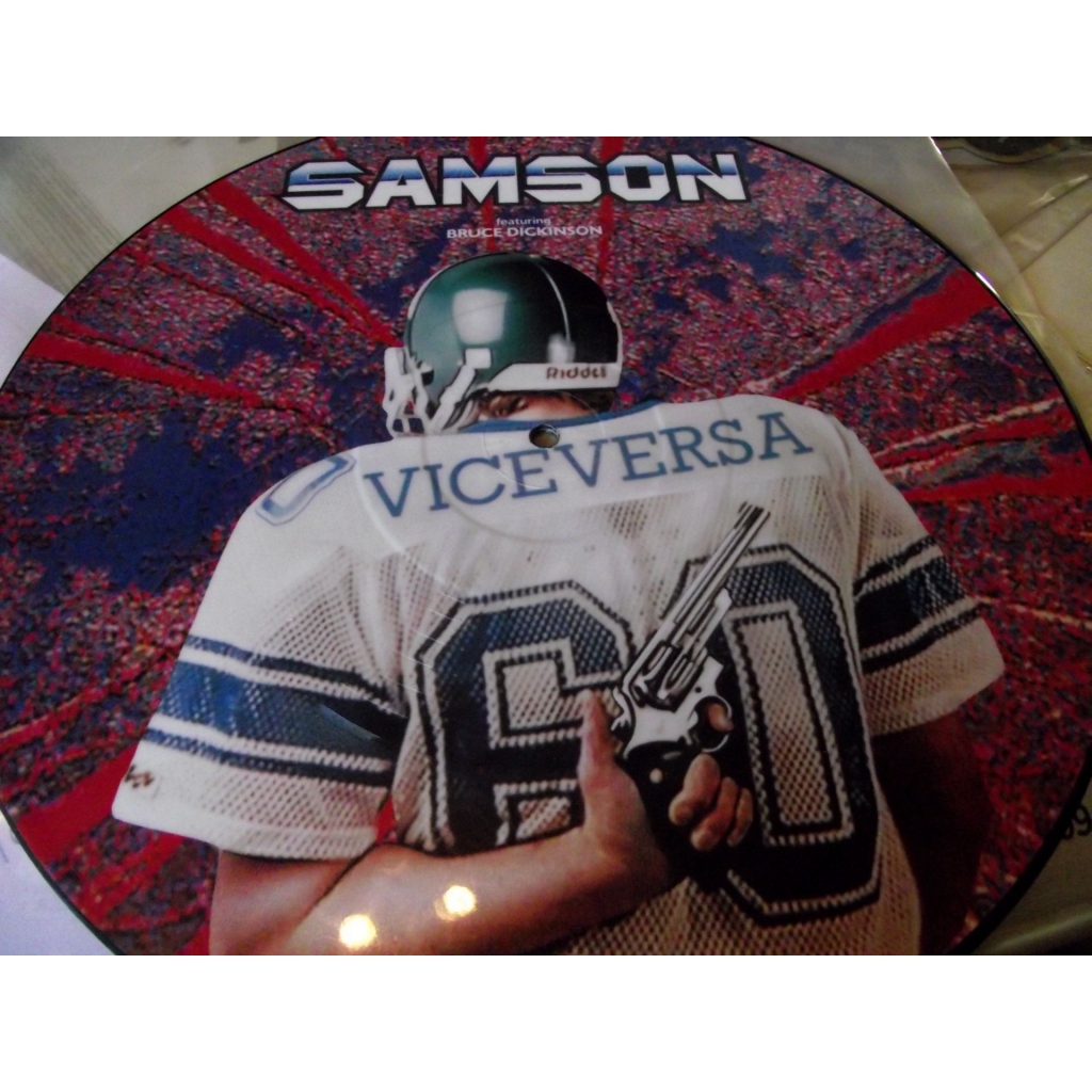SAMSON VICE VERSA picture disc featuring med Bruce 