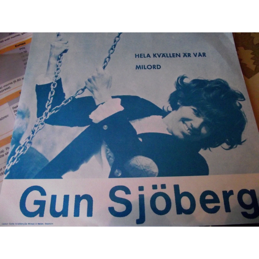 GUN SJÖBERG HELA KVÄLLEN  ÄR VÅR