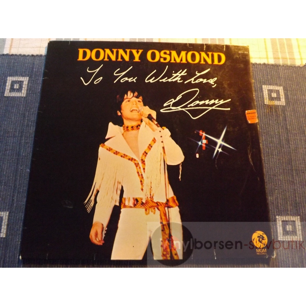 DONNY OSMOND  