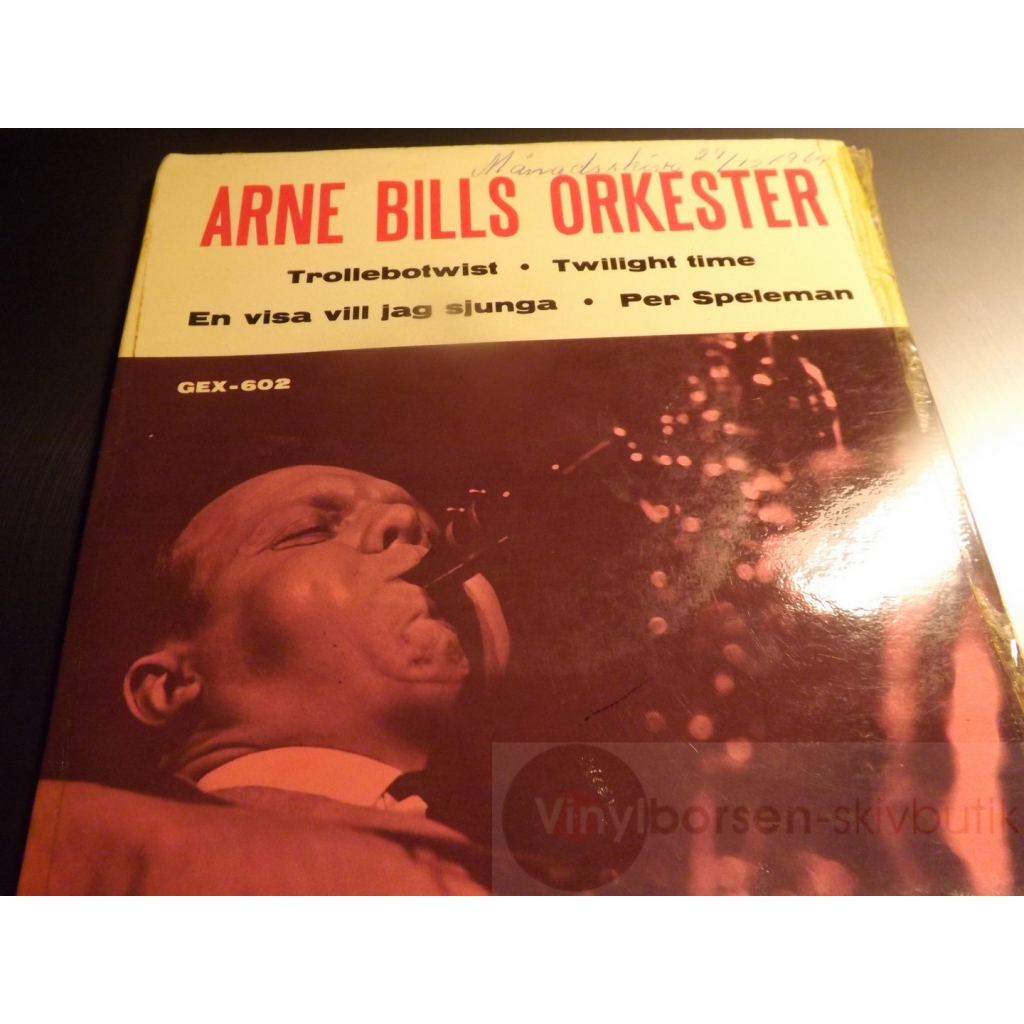 ARNE BILLS ORKESTER   GREEN SKIVA